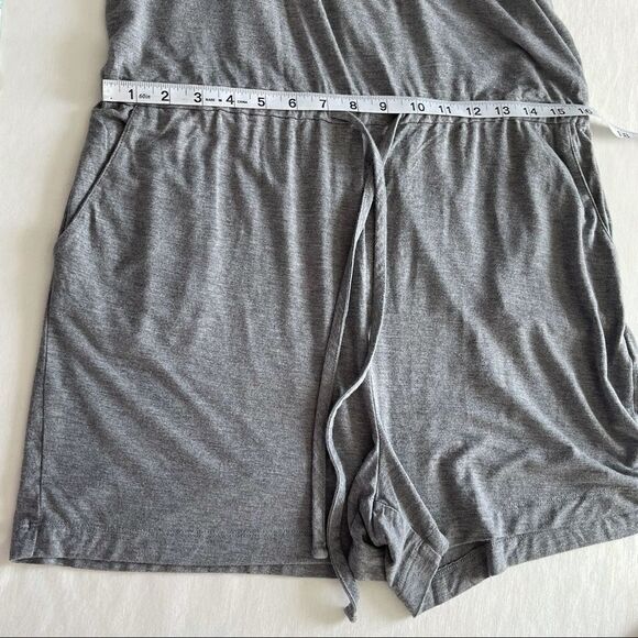 Artisan NY Gray Soft Jersey Romper Sz M - Picture 11 of 16